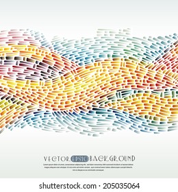 Abstract background.The illustration contains transparency and effects. EPS10