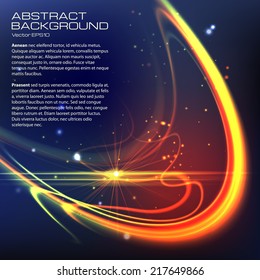Abstract background.The illustration contains transparency and effects. EPS10 