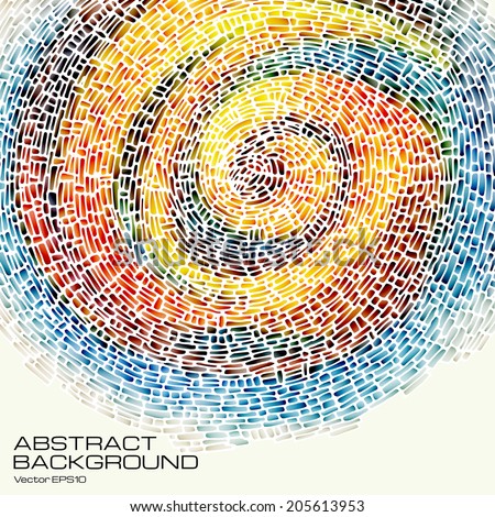 Abstract background.The illustration contains transparency and effects. EPS10