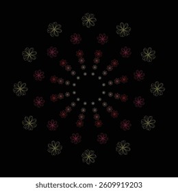abstract background illustration from curv