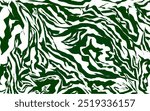 Abstract background illustration with curved green color