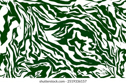 Abstract background illustration with curved green color