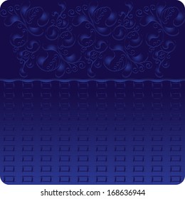 abstract background illustration in a dark blue colors