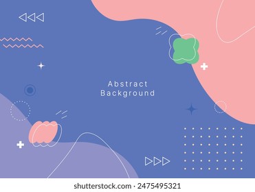 It is an abstract background illustration design.