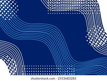 An abstract background illustration design