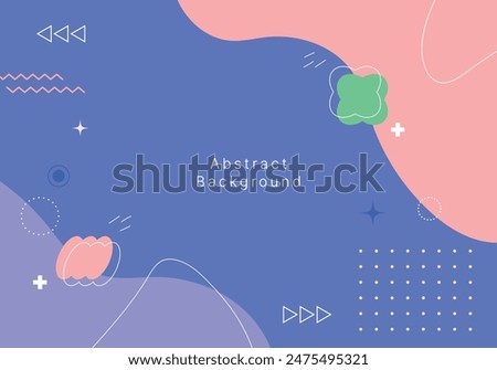 It is an abstract background illustration design.