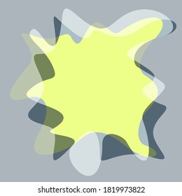 Plantilla de diseño de fondo abstracto e ilustración. Resumen de diseño de formas. Ilustración de Papel de escritorio colorido.