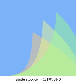 Abstract Background and Illustration Design Template. Abstract Shape Design. Colorful Wallpaper Illustration.