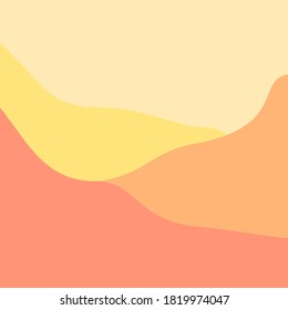Abstract Background and Illustration Design Template. Abstract Shape Design. Colorful Wallpaper Illustration.