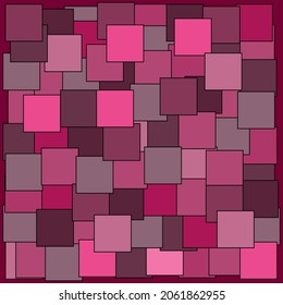 Abstract background illustration of different  shades of squares.EPS10