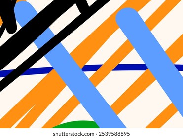 Ilustración de fondo abstracto con una mezcla suave de colores vibrantes.