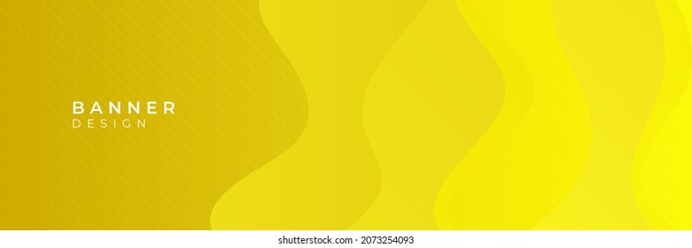 Abstract background illustration with geometric graphic elements for wide banner