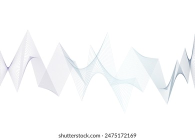 Abstract background illustration with graph-like lines