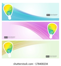 Abstract Background Illustration. Idea light