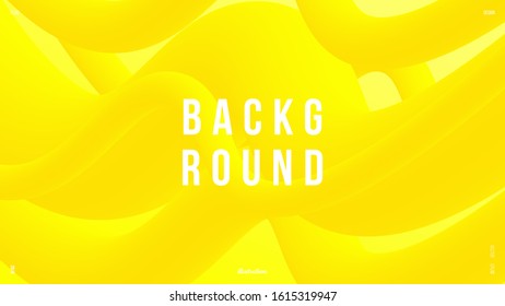 Abstract background illustration. Monochrome 3d shapes and. Colors name: sponge. Creative concept. Eps10 vector.
