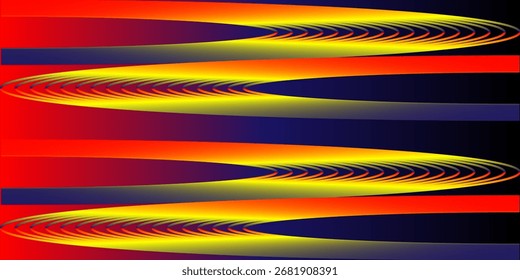 abstrakte Hintergrundgrafik, orangefarbene horizontale Linien