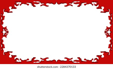 Abstract background illustration with a red theme. Perfect for posters, photo frames, website wallpapers, banners, stickers, backdrop, presentation, paper, card