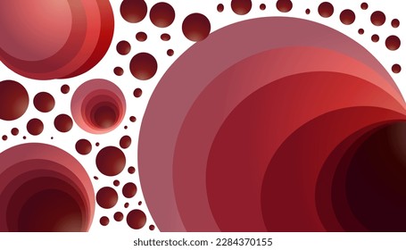 Abstract background illustration with a red theme. Perfect for posters, photo frames, website wallpapers, banners, stickers, backdrop, presentation, paper, card