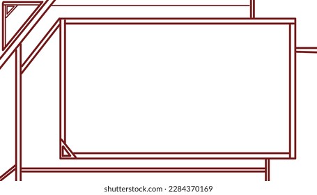 Abstract background illustration with a red theme. Perfect for posters, photo frames, website wallpapers, banners, stickers, backdrop, presentation, paper, card