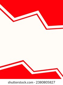 the abstract background illustration of red and white color
