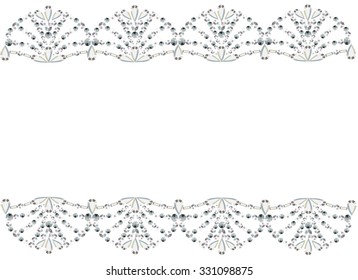 It is an abstract background illustration in retro.
