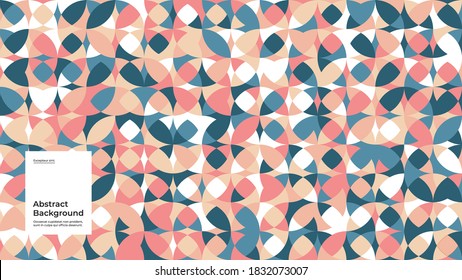 Abstract background illustration. Seamless pattern. Flat geometric shapes. Eps10 vector.