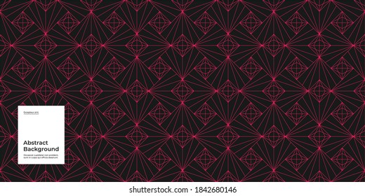 Abstract background illustration. Seamless pattern. Flat geometric shapes. Colorful mosaic. Eps10 vector.