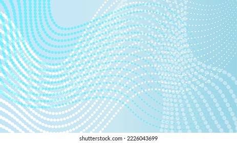 Abstract background illustration with superimposed curves of dotted lines.