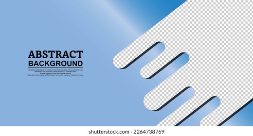 abstract background, illustration of a symmetrical round geometric shape, soft blue gradient background color.