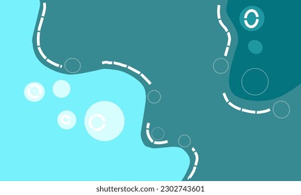 Ilustración de fondo abstracta adecuada para plantillas de presentación, tarjetas de visita, tarjetas de visita, etc.