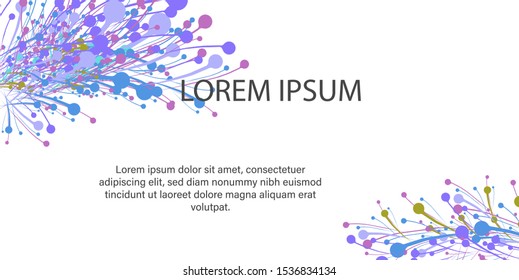 Abstract background abstract illustration of vector color cover design