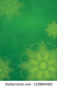 Abstract background illustration vector graphic flower decoration artwork