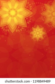 Abstract background illustration vector graphic flower decoration artwork