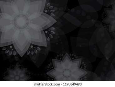 Abstract background illustration vector graphic flower decoration artwork