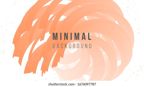 Abstract background illustration. Wavy 3d form, shapes. Monochrome creative stylish texture. Eps10 vector.
