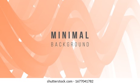 Abstract background illustration. Wavy 3d form, shapes. Monochrome creative stylish texture. Eps10 vector.