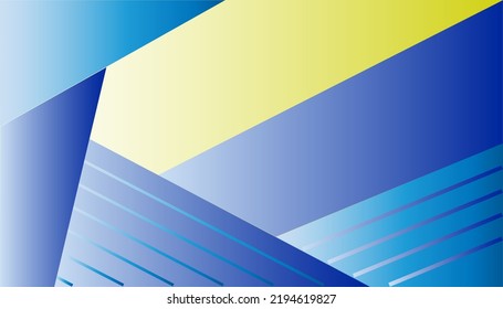 abstract background illustrations.blue and yellow color background. geometric background with strips.