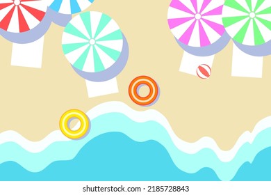abstract background illustrator sea sandy beach