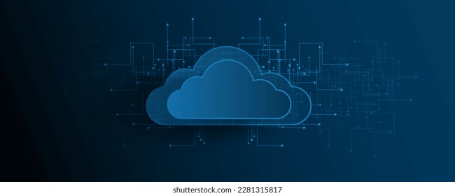 
abstract background image cloud concept data storage technology