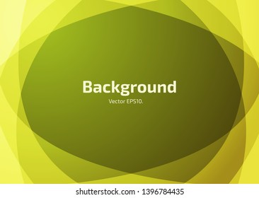 Abstract background image Curved green and gradation