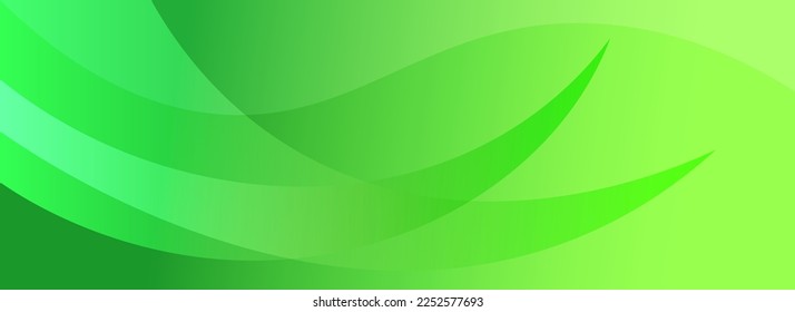 
Ein abstraktes Hintergrundbild, das in einem hellgrünen, gekrümmten Farbverlauf gezeichnet wird. Vektorbild für Header, Banner und Titel.