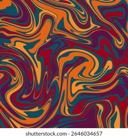An abstract background image featuring a vibrant, psychedelic liquid marble effect. The composition is filled with dynamic, flowing swirls and curves, creating a sense of fluid movement.