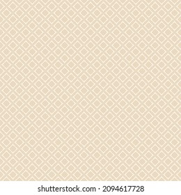 Abstract background image with geometric ornament on beige background for your design projects, seamless patterns, wallpaper textures with flat design. Vector illustration