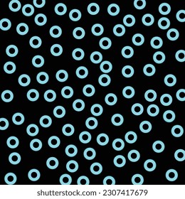ilustración de imagen de fondo abstracto con textura de muchos círculos pequeños