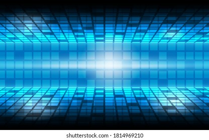 Imagen de fondo abstracta de la estructura de tecnología cuadrilateral