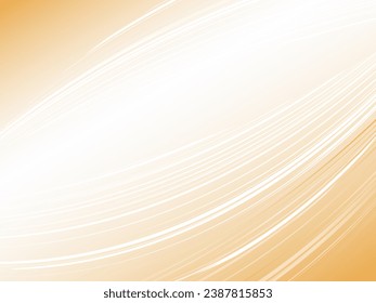 Abstract background with the image of refreshing wind and waves_orange