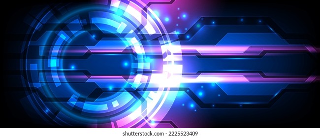 abstract background image of sci-fi high-tech digital technology