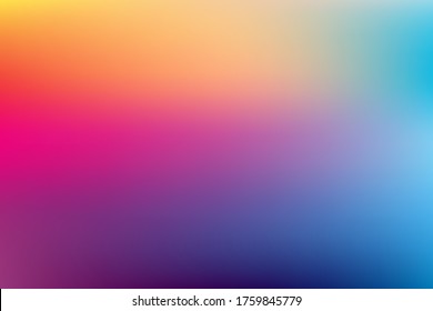 The abstract background image shades from dark tones to light tones consisting of yellow, pink, purple and blue. Can be used as a backdrop