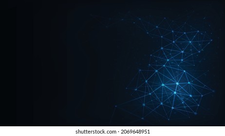 Abstract background image showing future network technology.