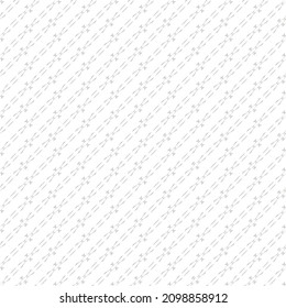 Abstraktes Hintergrundbild mit einfachen dekorativen Elementen auf weißem Hintergrund für Ihre Designprojekte, nahtlose Muster, Tapetentexturen mit flachem Design. Vektorgrafik